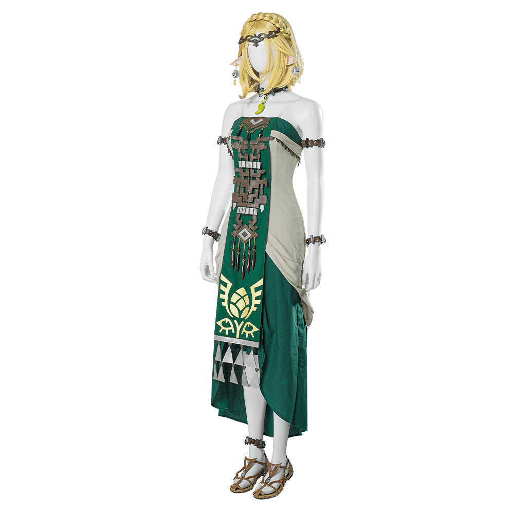 The Legend of Zelda: Tears of the Kingdom - Princess Zelda White Dress Cosplay