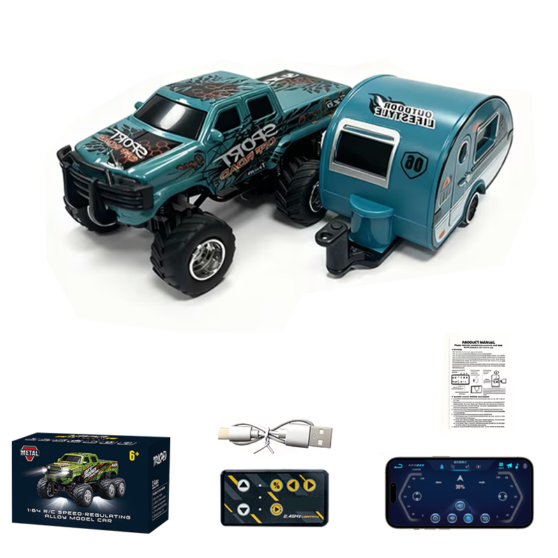 1/64 scale mini desktop crawler car