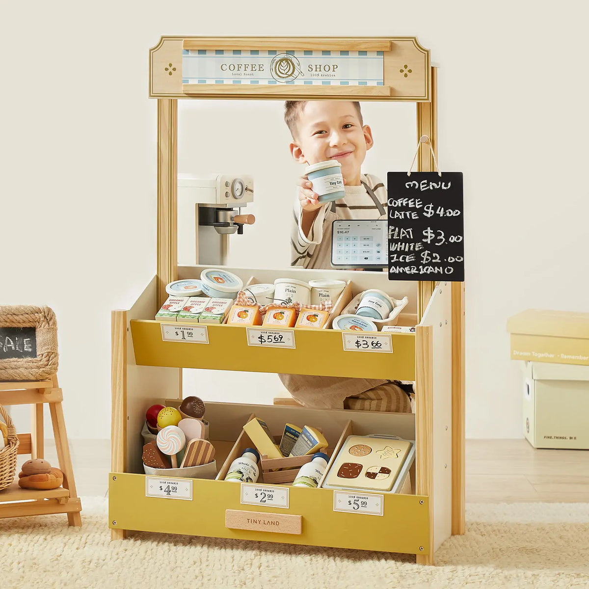 Tiny Land® Kid's Grocery Store Playset