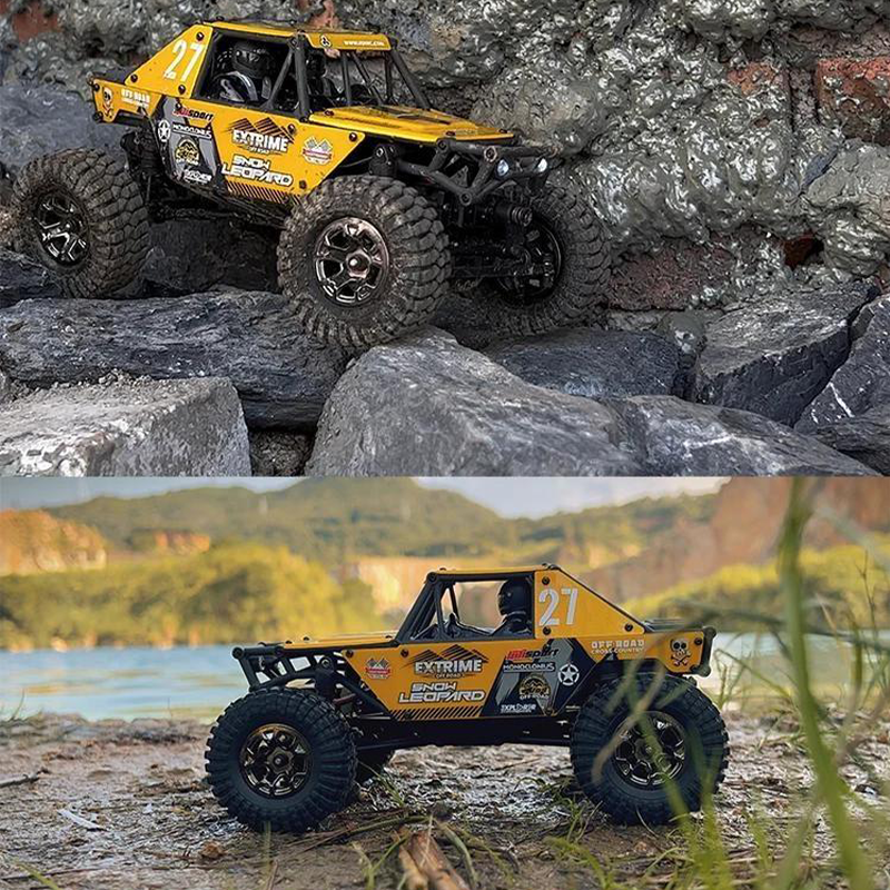 1/24 4WD 4-Wheel Steering Crawler Off-Road Vehicle (with Outrunner Motor) - 2401