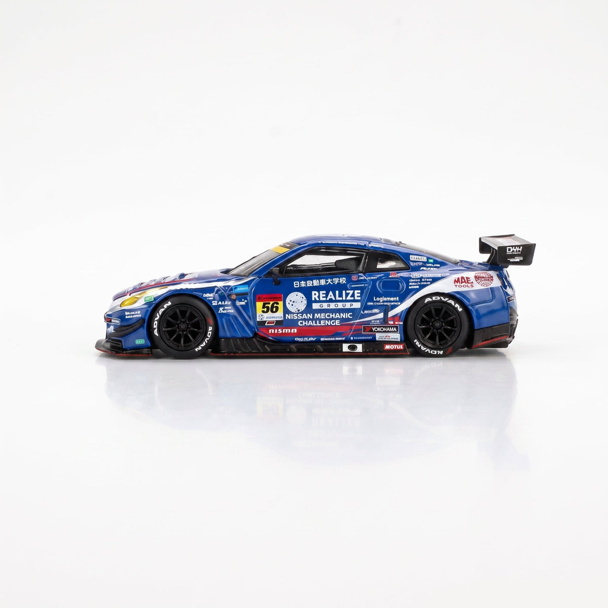 1/64 Scale GTR GT3 Modified RC Car (Nihon Automobile College Livery) - CM02