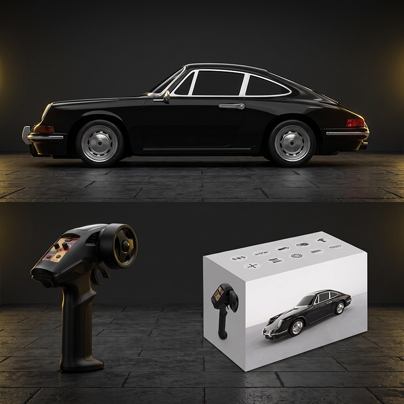 1/22 Scale Retro 911 4WD RC Drift Car - T02