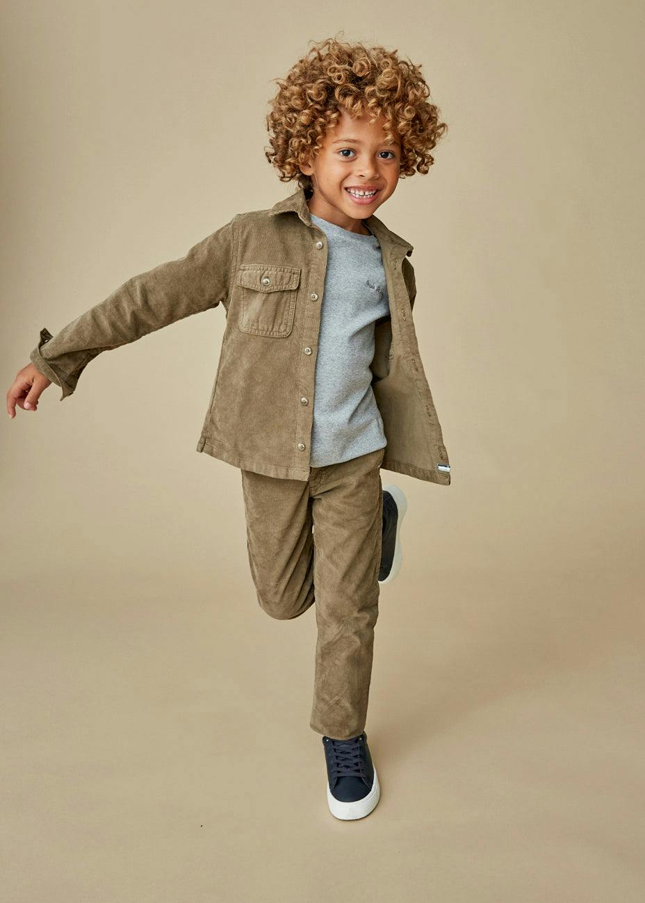 The Taupe Corduroy Trousers