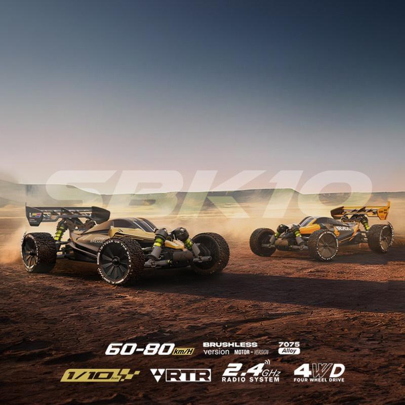 1/10 Professional-Grade Racing Brushless 4WD Carbon Fiber RC Model Car – LLNSBK10