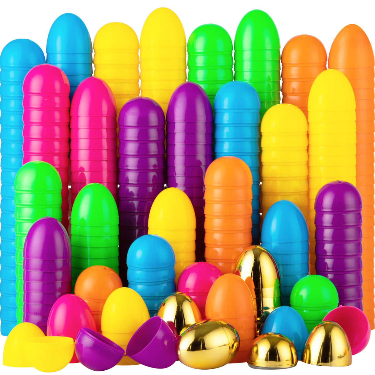 1000PCS Easter Eggs Bulk Empty Fillable for Easter Hunt