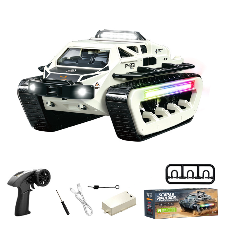 1/12 Scale RC Tracked Tank / Off-Road Crawler – JJY42