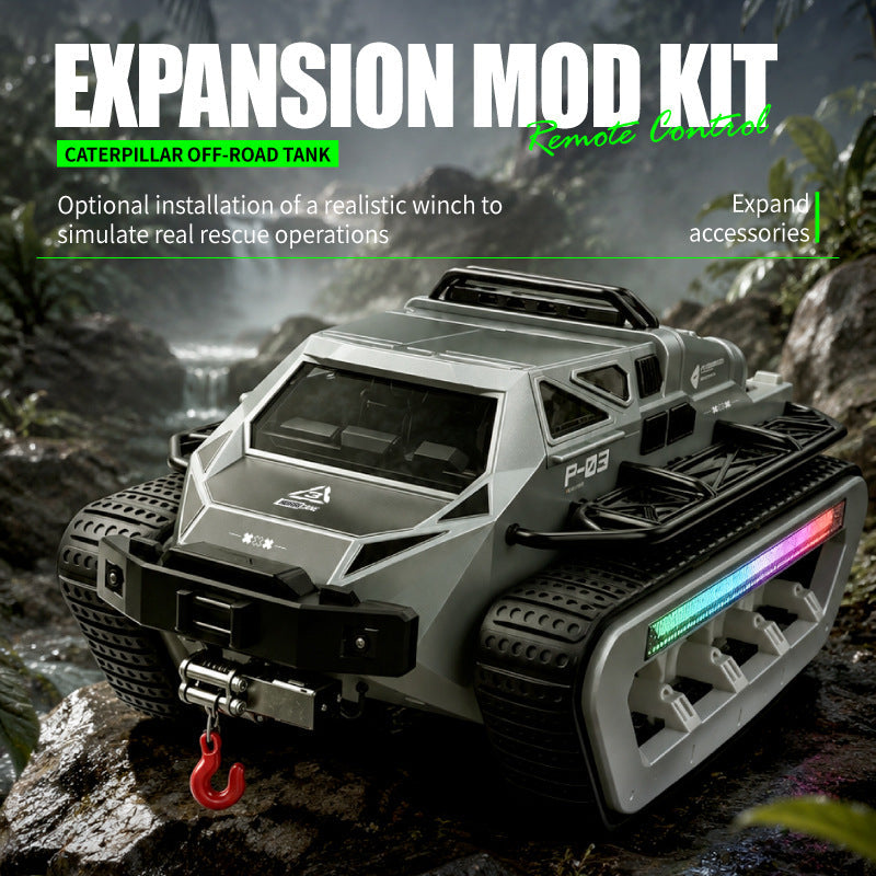 1/12 Scale RC Tracked Tank / Off-Road Crawler – JJY42