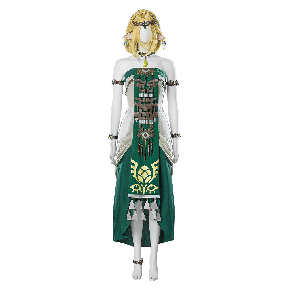 The Legend of Zelda: Tears of the Kingdom - Princess Zelda White Dress Cosplay