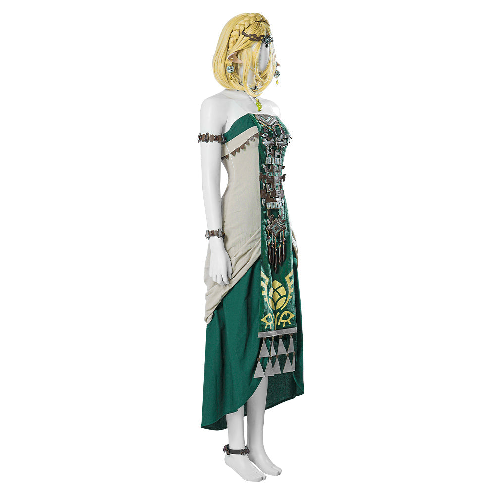 The Legend of Zelda: Tears of the Kingdom - Princess Zelda White Dress Cosplay