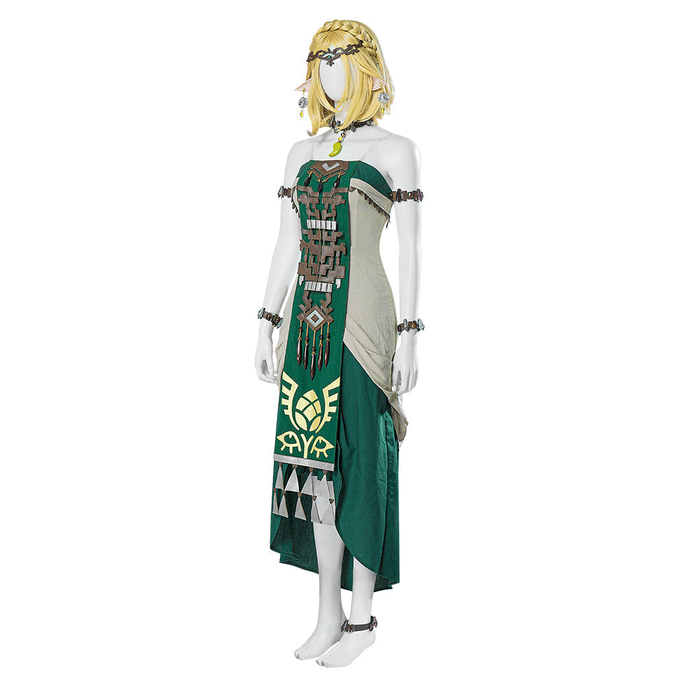 The Legend of Zelda: Tears of the Kingdom - Princess Zelda White Dress Cosplay
