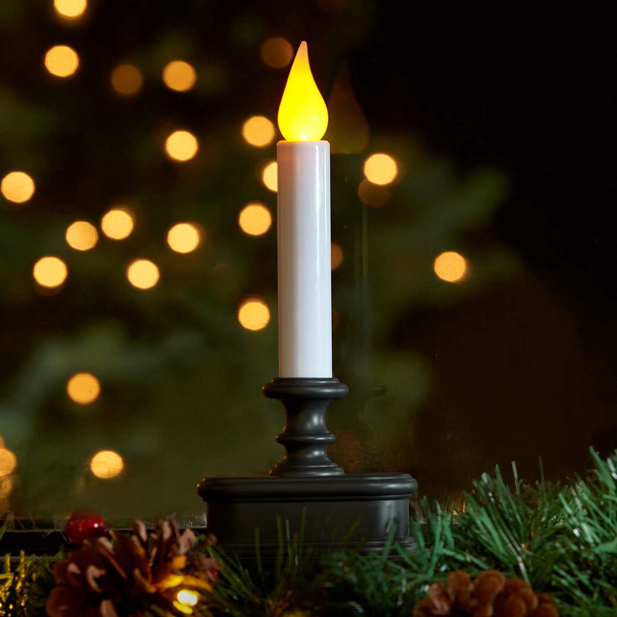 Wireless Sensor LED Window Candles (Set of 6)