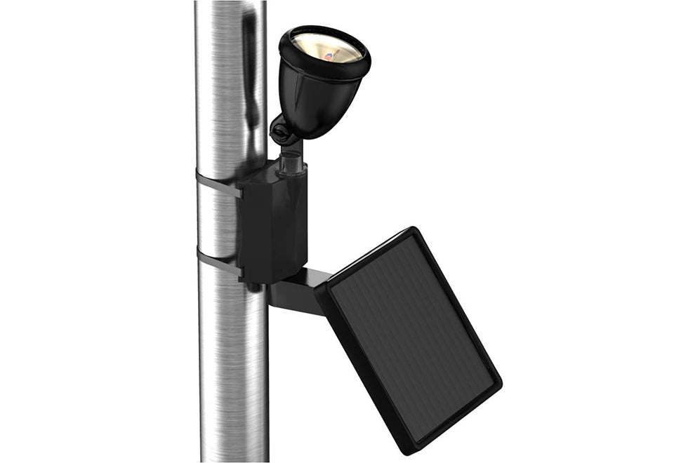 Solar LED Flagpole Light