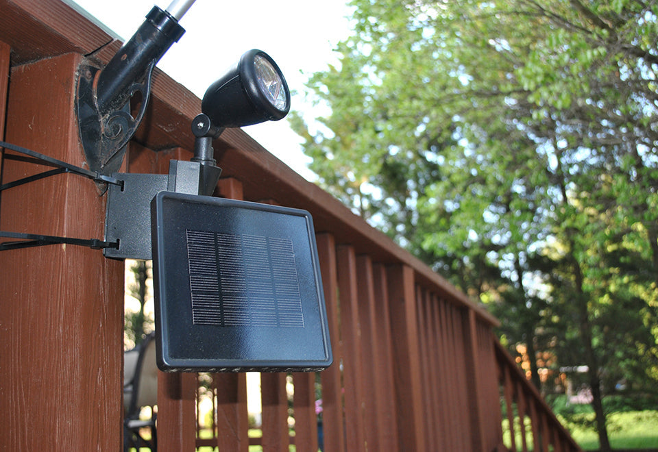 Solar LED Flagpole Light