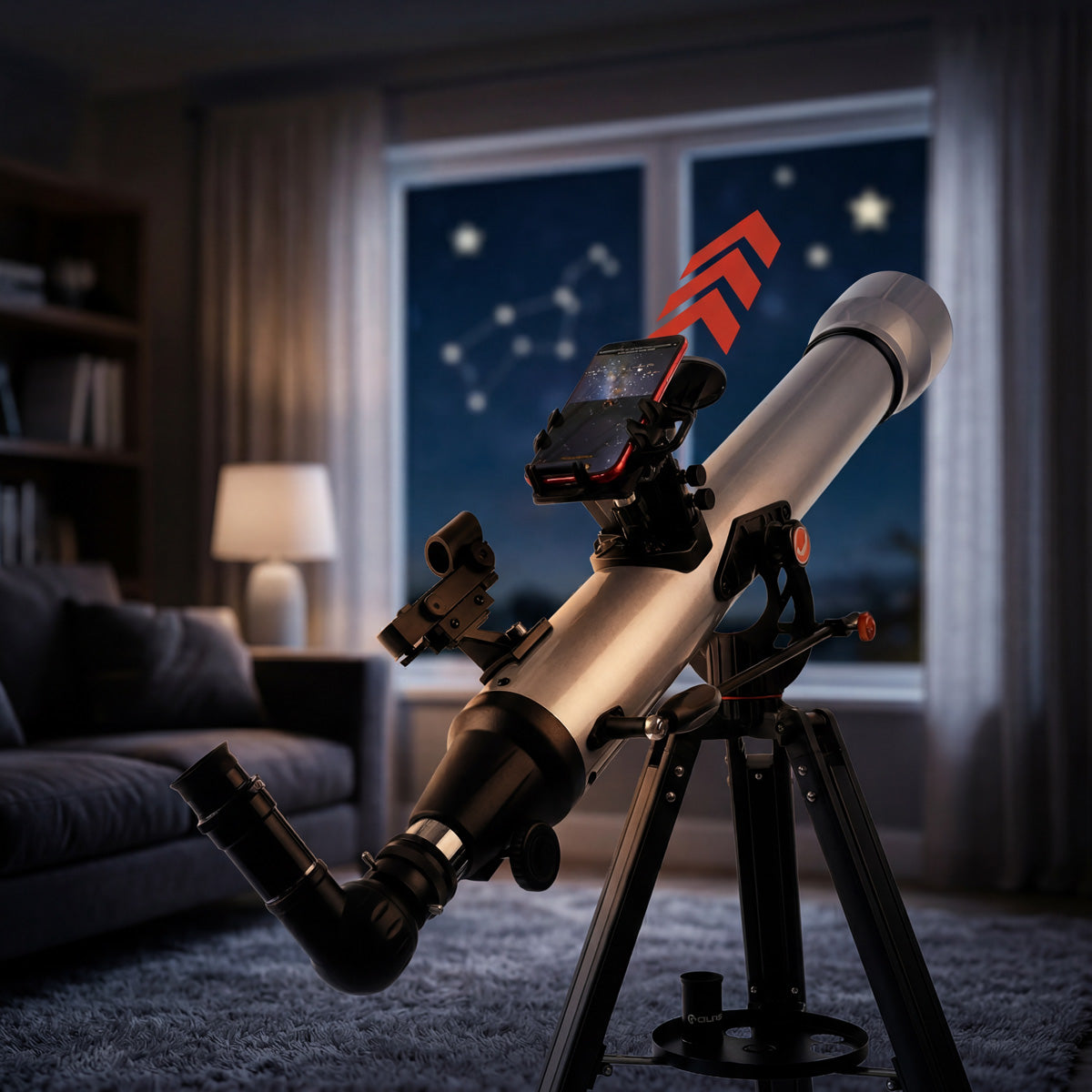 Smart Tracking Telescope