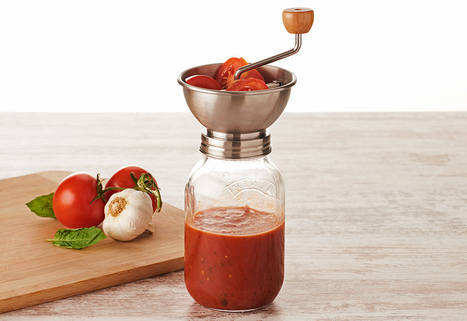 Homemade Sauce Press