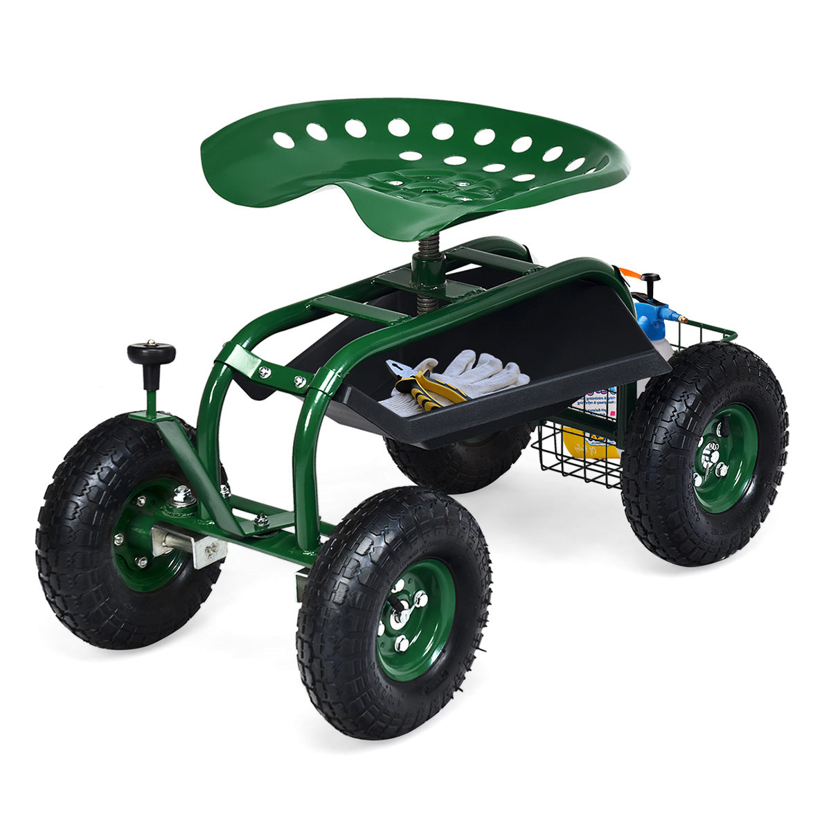 Heavy Duty Rolling Garden Seat