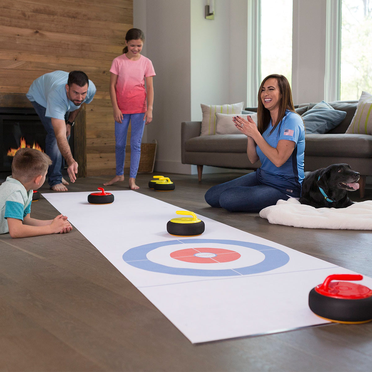 Hovering Curling Set