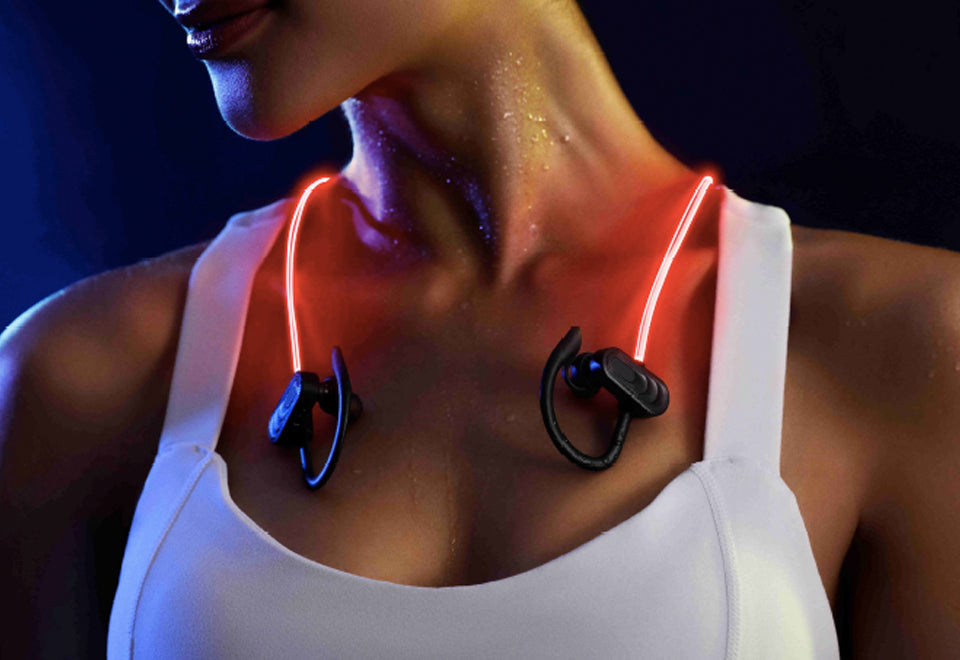 LED Visible Wireless Headphones