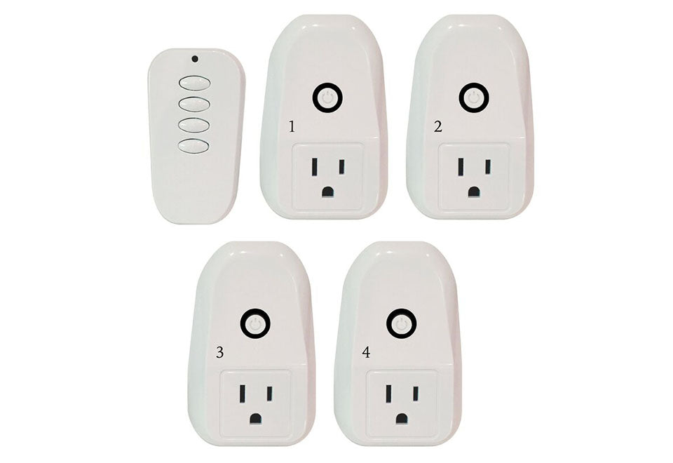 Remote Outlet Switch (Set of 4)