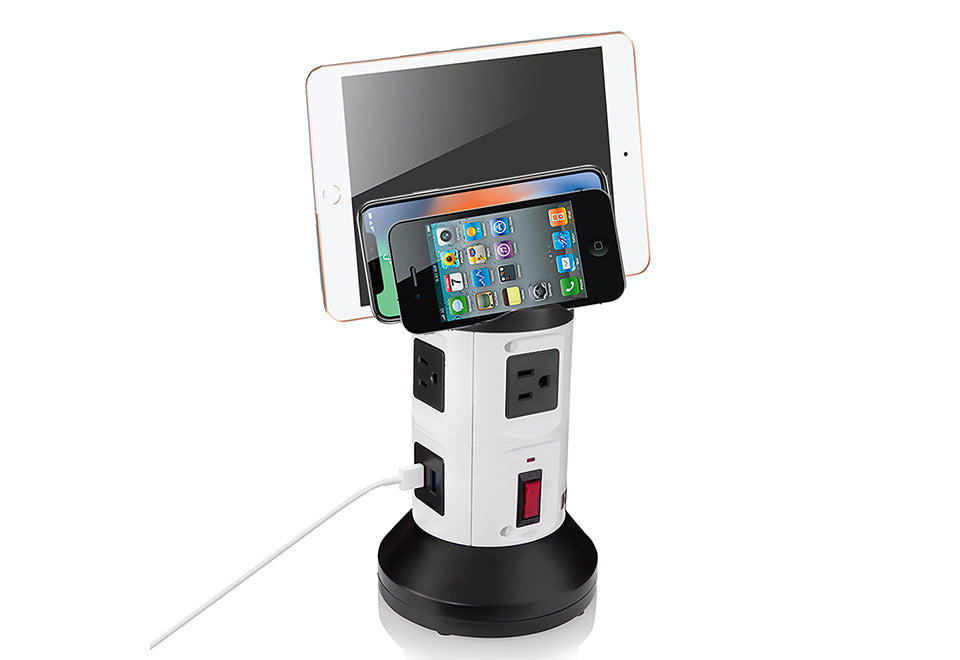Powerstrip Tower and Phone Charger
