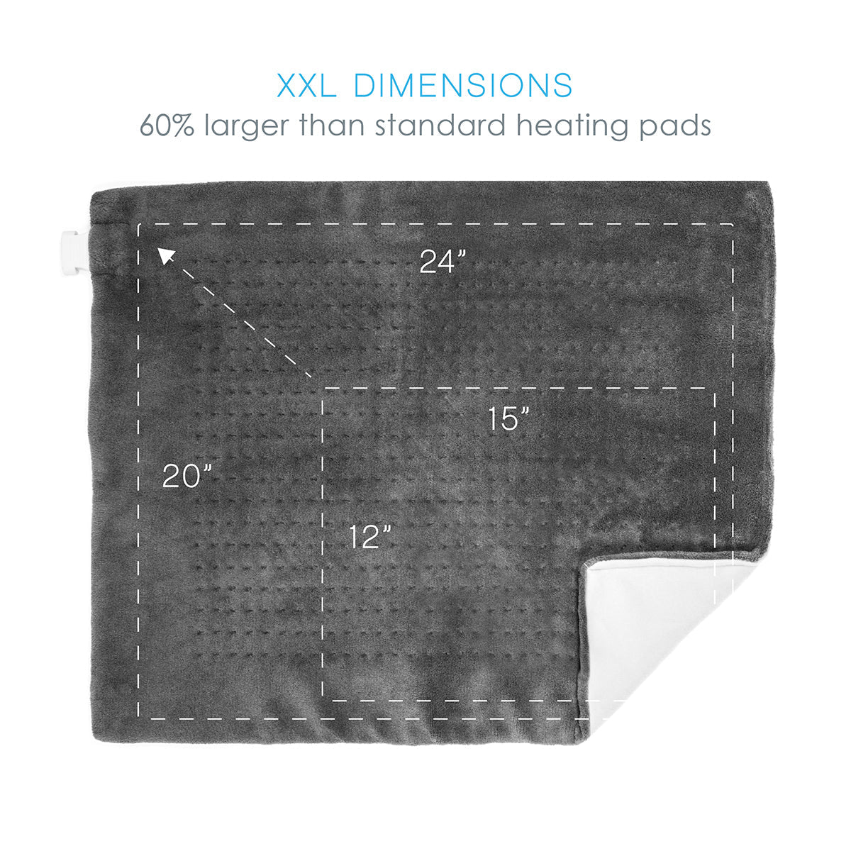 Extra-Wide Heating Pad