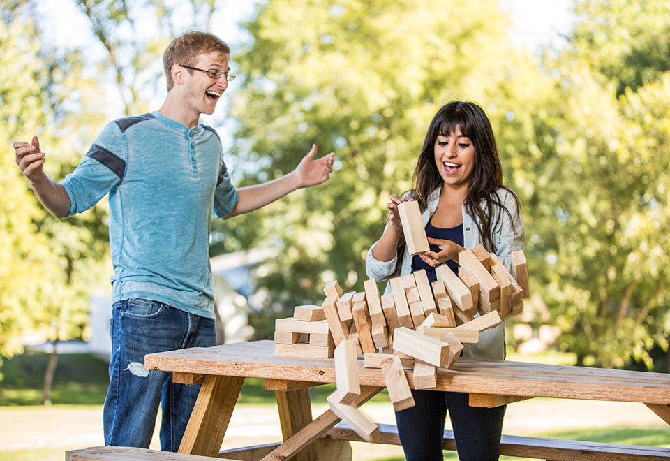Giant Stacking Tower Game