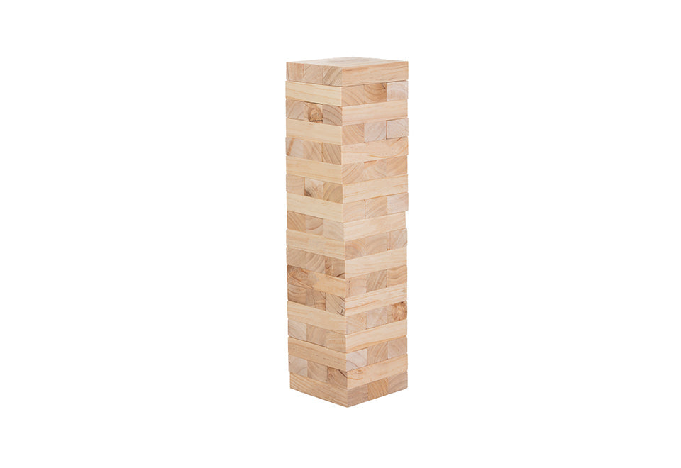 Giant Stacking Tower Game