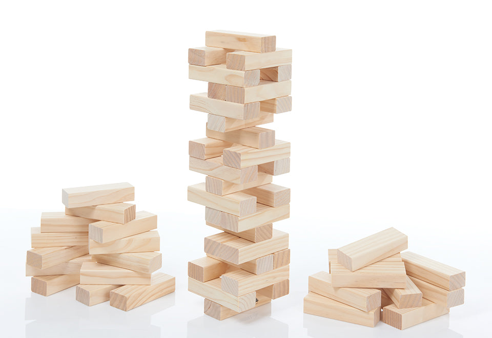 Giant Stacking Tower Game