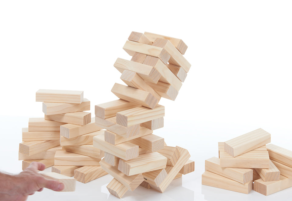 Giant Stacking Tower Game