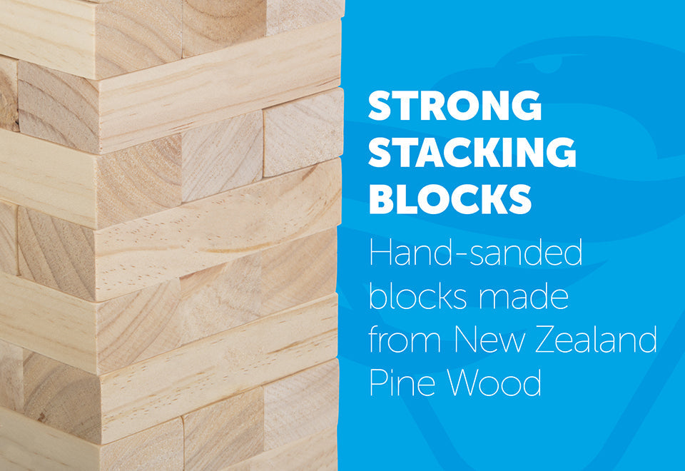 Giant Stacking Tower Game