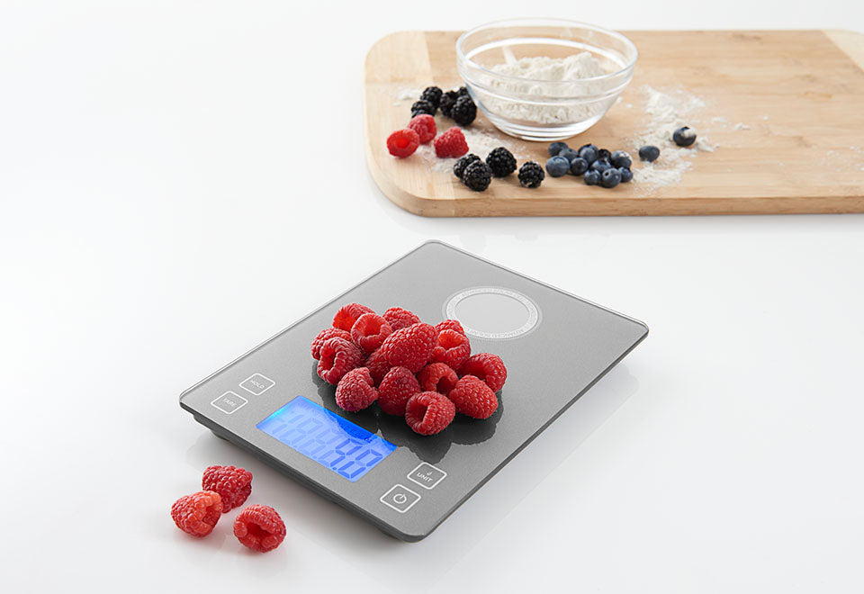 Light Powered Kitchen Scale