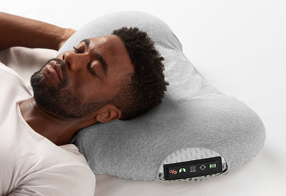 Height Adjusting Massage Pillow with Heat