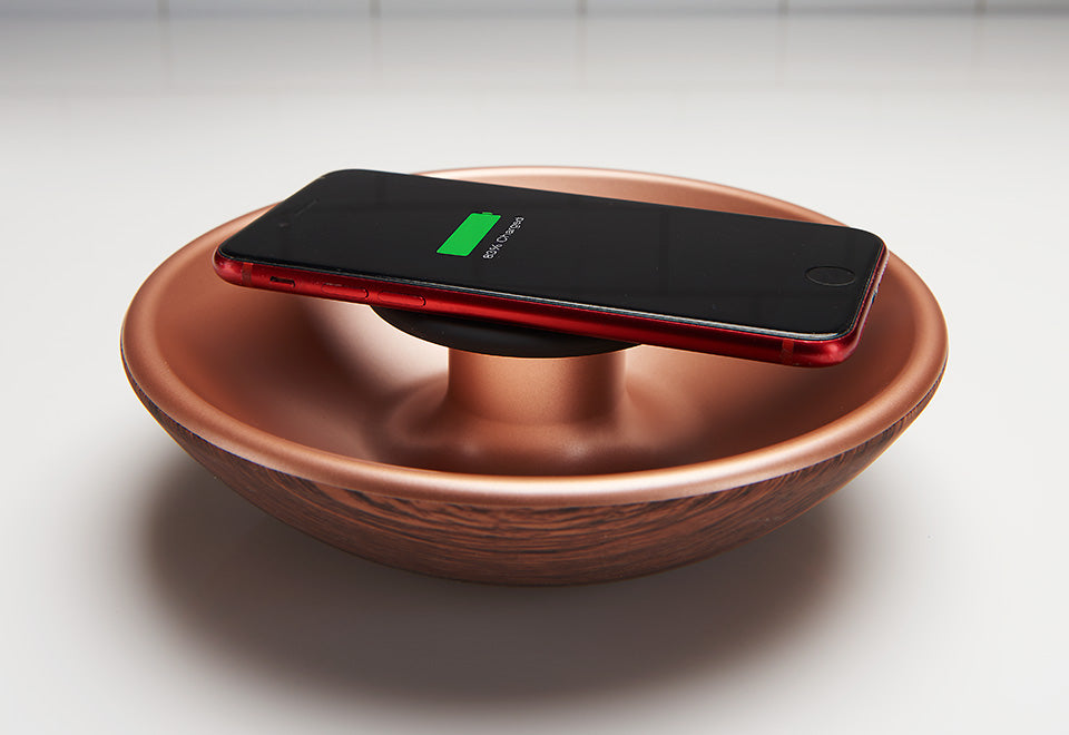 Wireless Charging Valet Bowl