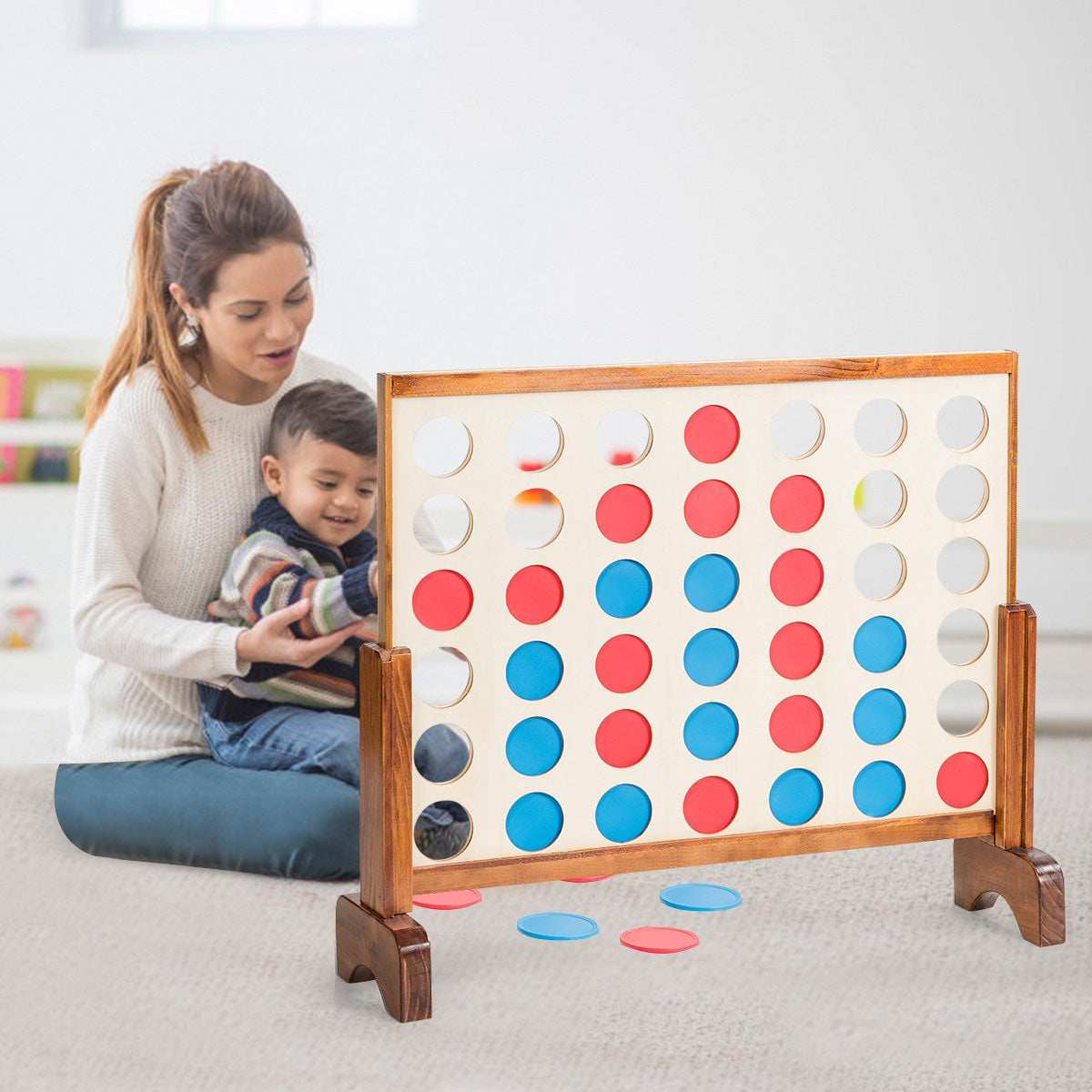Giant 4-in-A-Row Game