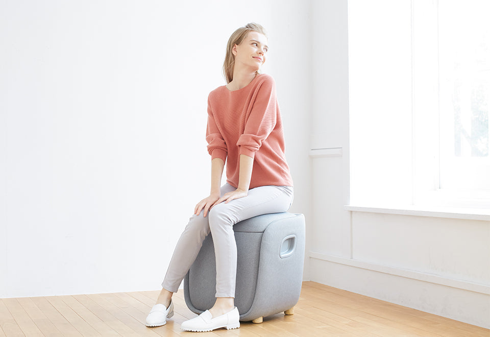 Foot and Calf Massaging Ottoman