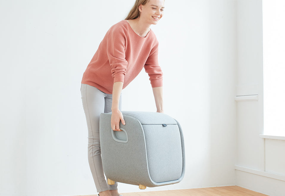 Foot and Calf Massaging Ottoman