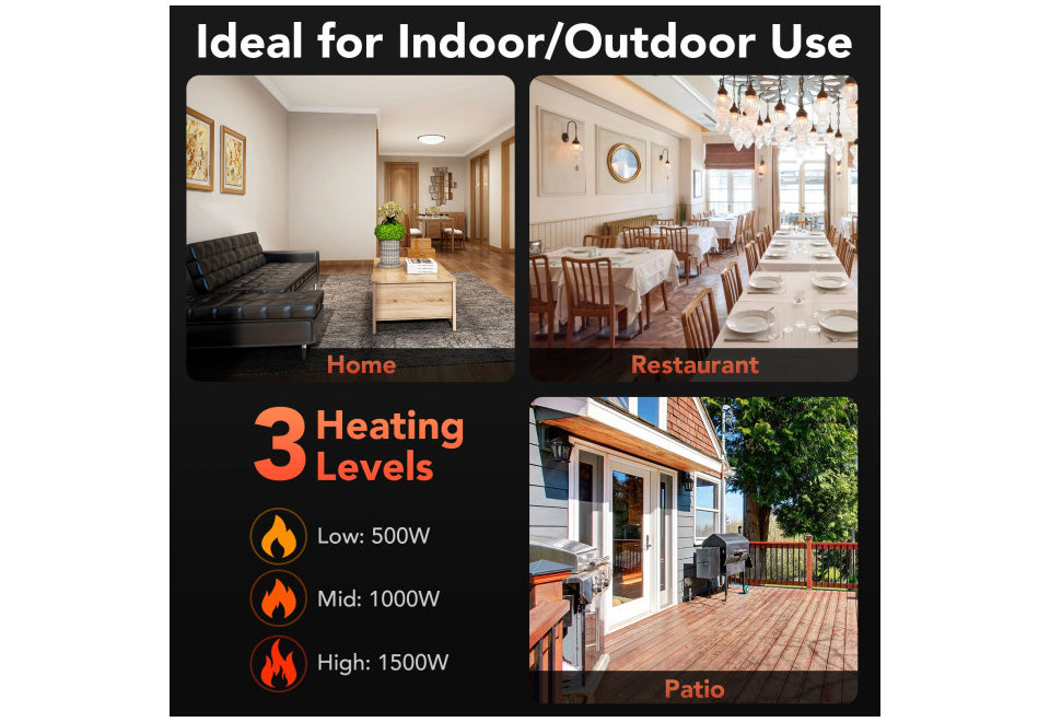 Wall-Mounted Infrared Heater