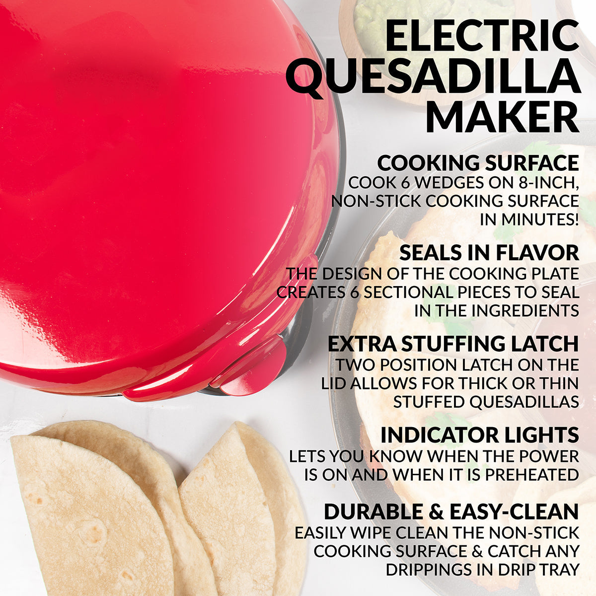 Expandable Quesadilla Maker