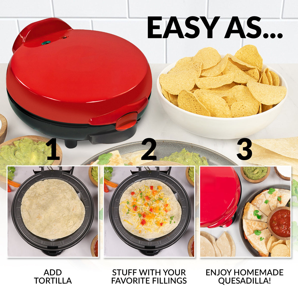 Expandable Quesadilla Maker