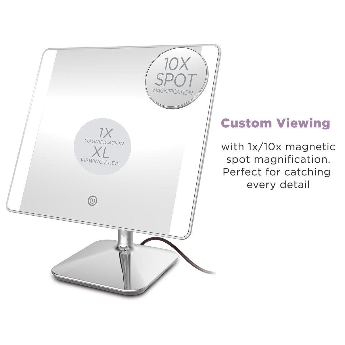 LED Social Media Mirror