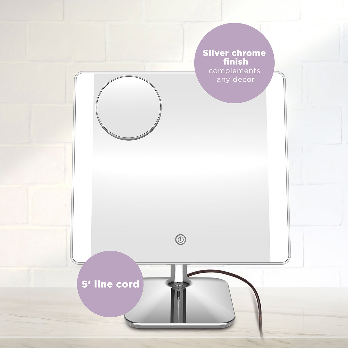 LED Social Media Mirror