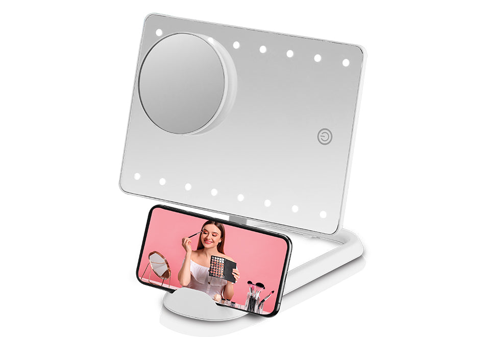 Cordless Hollywood Vanity Mirror