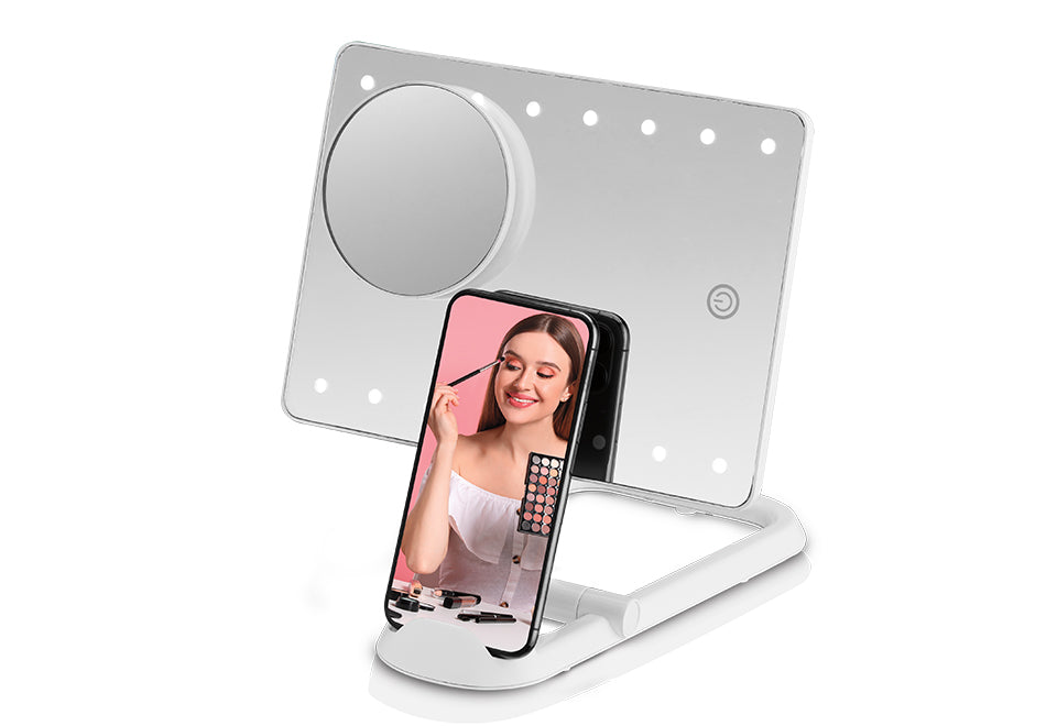 Cordless Hollywood Vanity Mirror