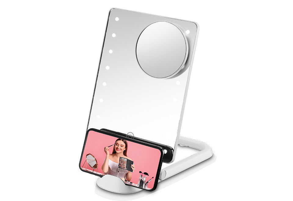 Cordless Hollywood Vanity Mirror