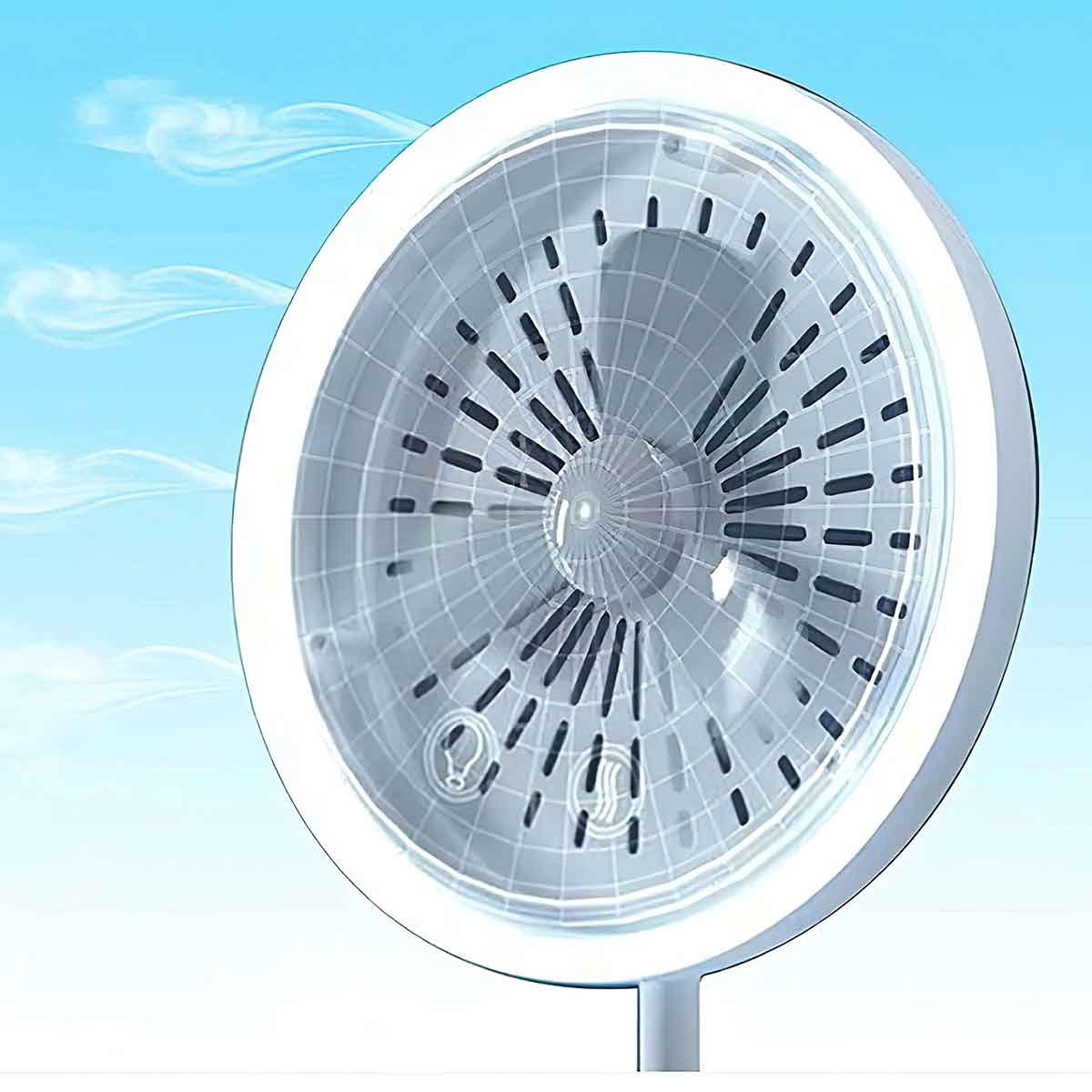 LED Vanity Mirror with Cooling Fan