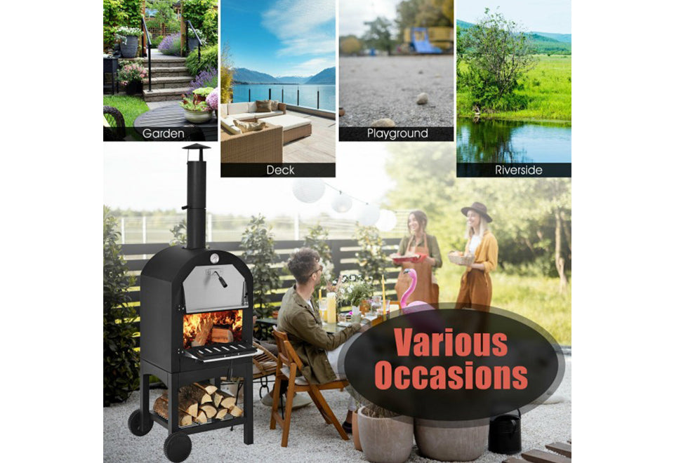 Backyard Pizza Oven