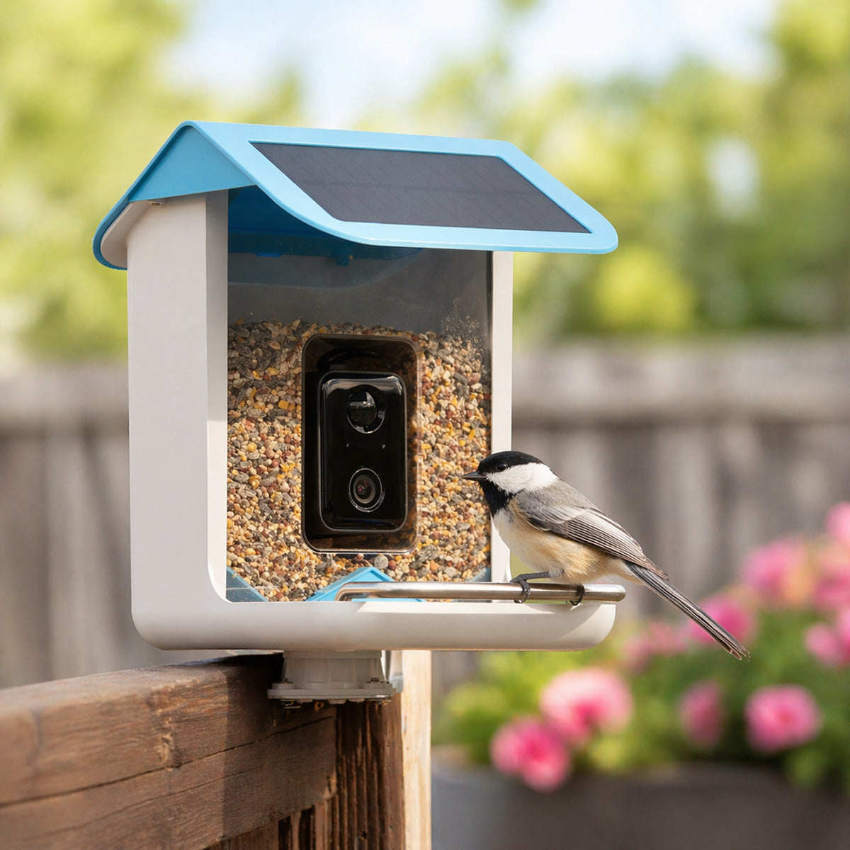 Video Camera Bird Feeder by Sharper Image
