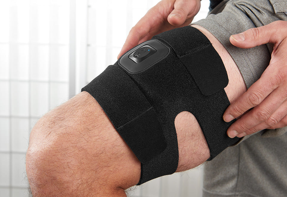 Vibrating Quad and Thigh Wrap