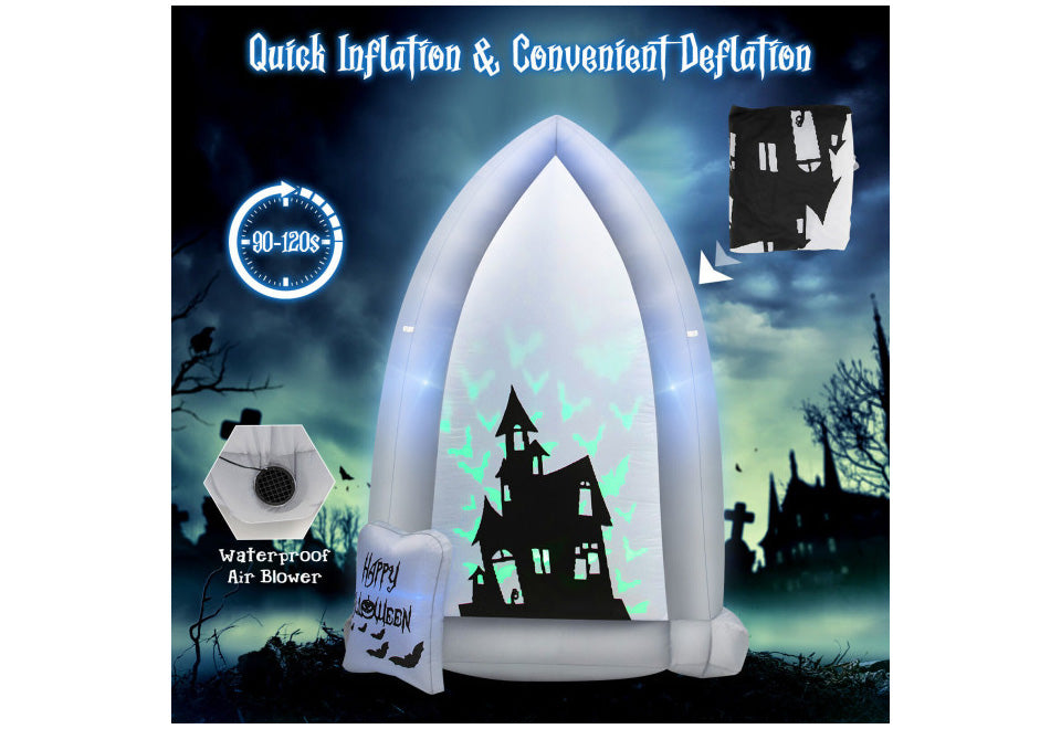 7-Ft. Inflatable Halloween Tombstone