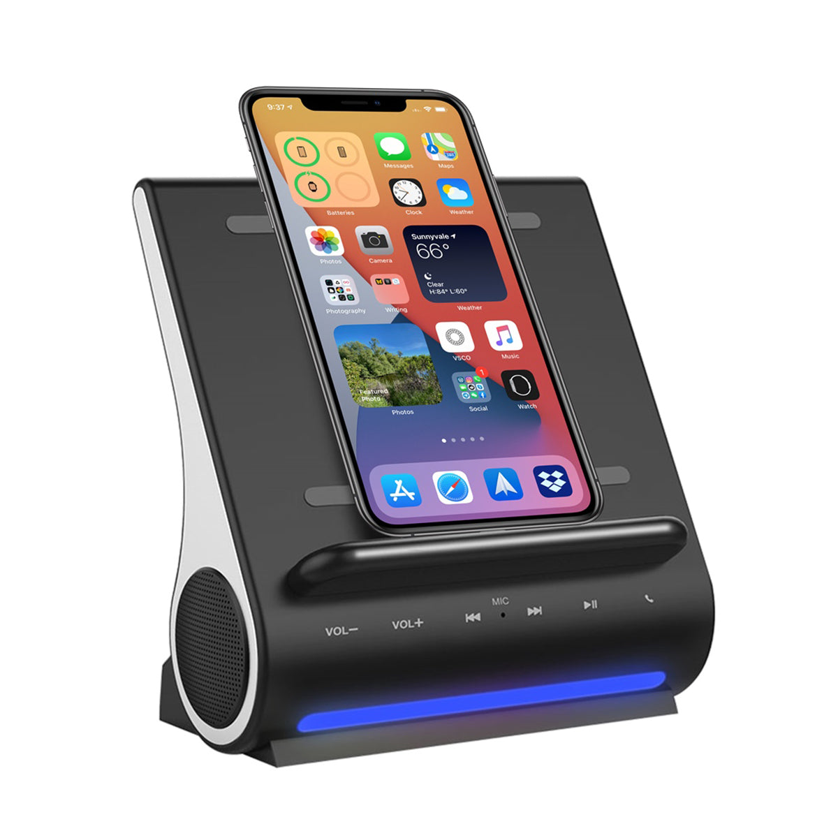 Phone Charging Speaker Hub